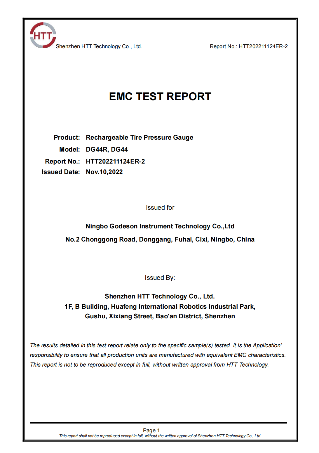 BSCI Certificate